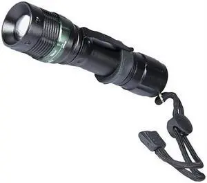 Tuff Stuff 96077 High Intensity Super Bright 3 Watt Aluminum LED Weather And Shock Resistant Flashlight With Light And Zoom Control