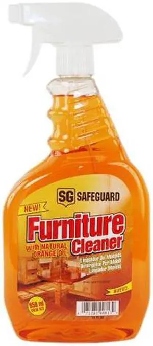 Safeguard 813 32 Oz Furniture Cleaner With Natural Orange Oil
