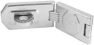 American Lock A875D Heavy Duty Zinc 6-1/4 Inch Long x 1-3/4 Inch Wide Flex-O Single Hinged Hasp by Master Lock