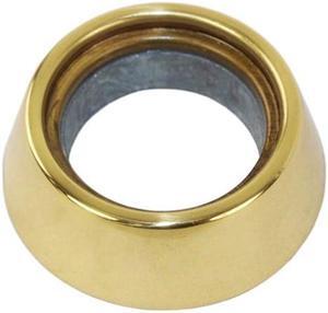Marks 9276-3 Polished Brass US3 5/8" High Cylinder Collar Guard With Insert For Mortise Cylinders (Cylinder Sold Separately)