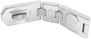 American Lock A885D Heavy Duty Zinc 7-3/4 Inch Long x 1-3/4 Inch Wide Flex-O Double Hinged Hasp by Master Lock