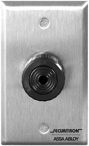 Piezo Sounder,Single Gang,Metal SECURITRON PZ1