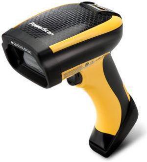 Datalogic PowerScan PD9530 Industrial Handheld Corded 2D Area Imager Barcode Reader, High Performance 5VDC, RS-232/KBW/USB, RS-232 Kit, Yellow/Black - PD9530-HPK2