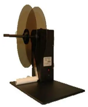 LABEL ACCESSORIES GLR-100 LABEL ACCESSORIES, GLR-100 POWER REWINDER, REWINDS UP TO 9" WIDE, 12"OD, PROVIDES PASSIVE REWINDING WITHOUT SKEWING PRINT OR BARCODES ON YOUR LABELS
