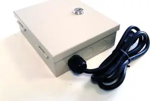 Smart Security Club 9ch CCTV Power Distributor Box Wall-Mount 5 Amp Compact