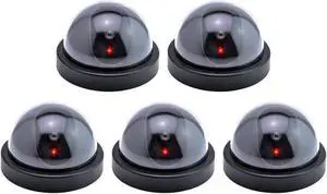 Smart Security Club Pack of 5 Dummy Dome Cameras