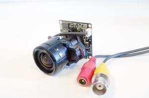 CCTV camera module, 600 TV lines, 1/3" Sony Super HAD CCD, Made in Korea