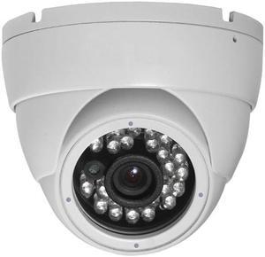 2 megapixel 1080P HD-TVI / analog security IR dome camera, 3.6mm lens, white