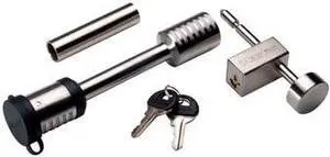 Master Lock Receiver/Coupler Adjustable Set Stainless 1481DATSC