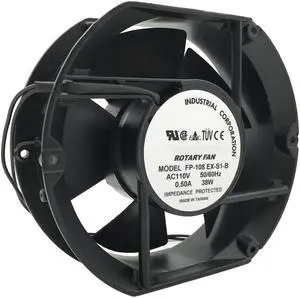 FP-108EX-S1-B 17CM 17215051MM 110/120V Double Ball Bearing Axial Fan