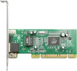 PCI Gigabit Fast Ethernet Network Adapter Card 10/100/1000 Desktop PC (DGE-530T)