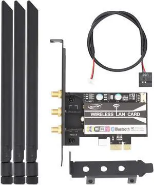 HUYUN Network Card 2.4 & 5G Dual Frequency 1750Mbps high Speed Wireless Network Card,BCM943602CS + Bluetooth 4.1 Laptop Network Card Suitable for Mac OS HUYUN Network Card 2.4 & 5G Dual Frequency 1750Mbps high Speed Wireless Network Card,BCM943602CS + Bluetooth 4.1 Laptop Network Card Suitable for Mac OS