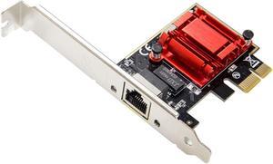 IO CREST Single Port Gigabit Ethernet PCI-e x1 Intel I210 Network Interface Card (SY-PEX24068)