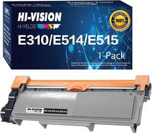 HI-VISION® 1 Pack Compatible (2,600 Pages) Dell E310dw/ E514dw/ E515dw/ E515dn (593-BBKD, PVTHG) High Yield Black Toner Cartridge Replacement