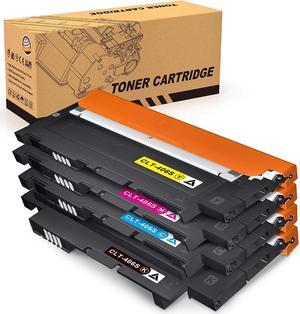 STAROVER Compatible Toner Cartridge Replacement for Samsung 406 406S for Samsung Xpress C410W C460W CLT-C406S CLT-M406S Printer (Black, Cyan, Magenta, Yellow, 4 Pack)