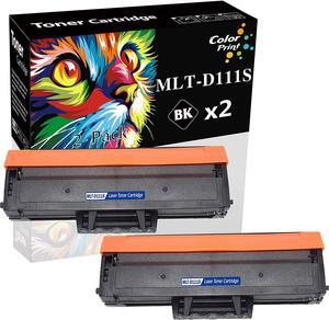 ColorPrint Compatible Toner Cartridge Replacement for Samsung MLTD111S D111S MLT-D111S 111S Work with Xpress M2020W M2020 M2022 M2022W M2070 M2070F M2070FW M2070W Printer (Black, 2-Pack)