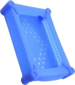 Syba Soft Protector Cover Silicone Skin for 3.5-Inch HDD, Blue (SI-ACC35022)