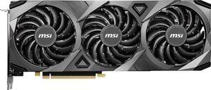 MSI GeForce RTX 3070 Ventus 3X OC 8GB GDDR6 3070 VENTUS 3X 8G OC LHR Video Graphic Card GPU