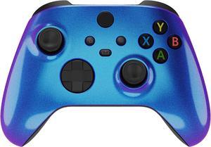 eXtremeRate Replacement Shell for Xbox Series X  S Controller  Personalize Your Control  Chameleon Purple Blue Custom Gaming Case Faceplate for Xbox Core Controller Controller NOT Included