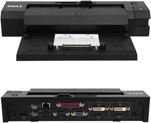 New Dell E-Port Plus II Docking Station Port Replicator W/ New 130W Adapter 331-6304