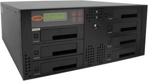 Systor 1 to 6 SATA 150MB/S Rackmount Hard Disk Drive / Solid State Drive (HDD/SSD) Duplicator & Sanitizer (SYS206RMHDD)