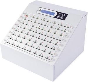 Ureach 1:63 SD/MicoroSD Duplicator 2GB/Min - Standalone SD/MicoroSD Copier/Eraser - Up To 33MB/Sec - Intelligent 9 Silver Series (SD964S)