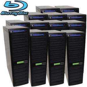 Produplicator 1 to 250 Blu-ray CD/DVD SATA Daisy Chain Duplicator with 500GB HDD (250BD)
