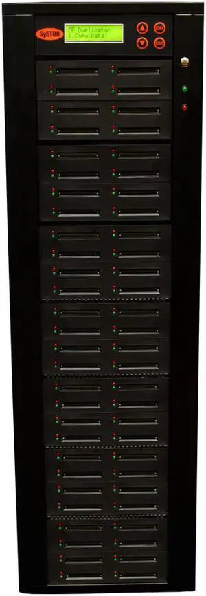 Systor 1 to 55 CF Card Duplicator - Compact Flash Memory Card Copier