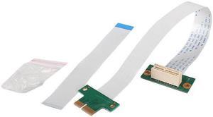 New PCI-e PCI Express 36PIN 1X Extender Extension Adapter cable Powerful tool