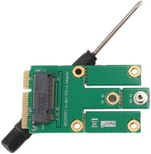 M2MU2 M.2 (NGFF) to Mini PCI-E Adapter for 2G GSM/GPRS/3G/CDMA/WWLAN/GPS