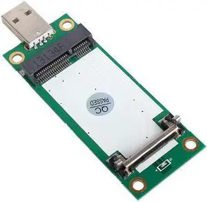 Mini PCI-e Wireless to USB Adapter card With SIM Card Slot Test WWAN module