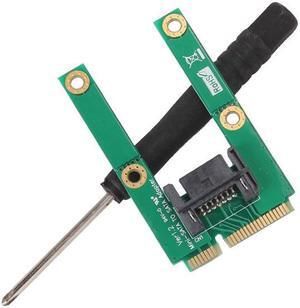 Mini MSATA to SATA Adapter Card Transfer SATA device to MSATA slot