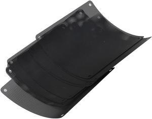 10 x Cuttable Black PVC PC Fan Dust Filter Dustproof Case Computer Mesh 140mm