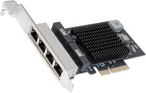 Quad 2.5 Gigabit PCI-e x4 Ethernet Network Card