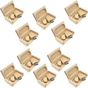 10pcs 32GB Nature Maple Wooden USB Memory Sticks with 10pcs Maple Cases (Free Logo Engraving)