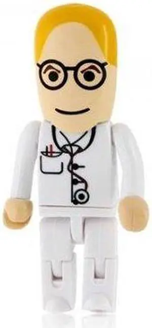 64gb USB 3.0 Flash Drive Memory Stick White Doctor Shape USB 3.0 Disk