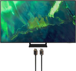 Samsung QN75Q70AA 75" Class UHD High Dynamic Range QLED 4K Smart TV with an Austere 3S-4KHD2-2.5M III Series 4K HDMI Cable 2.5m (2021)