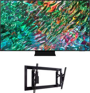 Samsung QN85QN90BAFXZA 85" inch Neo QLED 4K Smart TV with a Sanus VLT7-B2 42" - 90" Large Advanced Tilt 4D TV Wall Mount (2022)