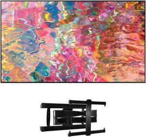 SAMSUNG 75-Inch Class QLED Q80B Series - 4K UHD Direct Full Array Quantum HDR 12X Smart TV with Alexa Built-in with a Sanus Systems VLF728-B2 Full Motion Wall Mount (2022)
