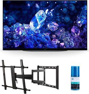 Sony XR48A90K 48" 4K Bravia XR OLED High Definition Resolution Smart TV with a Walts TV Full Motion Mount for 43"-90" TV's and Walts HDTV Screen Cleaner Kit (2022)