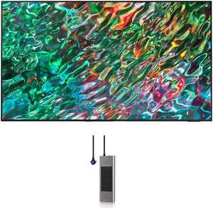 Samsung QN85QN90BAFXZA 85" QLED Quantum Matrix Neo 4K Smart TV with an Austere 5S-PS8-US1 V-Series 8-Outlet Power w/Omniport USB (2022)