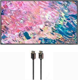 Samsung QN43Q60BAFXZA 43" QLED Quantum HDR 4K Smart TV with an Austere 3S-4KHD2-2.5M III Series 4K HDMI 2.5m Cable (2022)