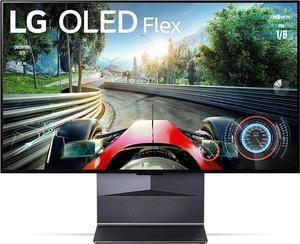 LG 42LX3QPUA 42" OLED Flex Bendable 4K G-SYNC Compatible Smart TV (2022)
