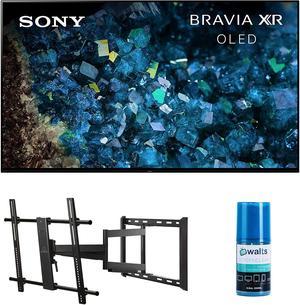 Sony XR83A80L 83 inch 4K HDR OLED Smart Google TV with PS5 Features with a Walts Large/Extra Large Full Motion Mount for 43 Inch-90 Inch Compatible TV's and Walts HDTV Screen Cleaner Kit (2023)
