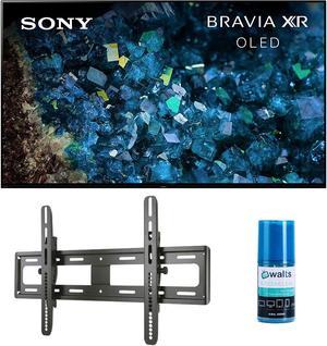 Sony XR83A80L 83 inch 4K HDR OLED Smart Google TV with PS5 Features with a Sanus VMPL50AB1 Tilting Wall Mount for 32 Inch85 Inch Flat Screen TVs and Walts HDTV Screen Cleaner Kit 2023