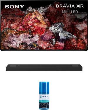Sony XR85X95L 85 inch BRAVIA Mini LED 4K HDR Smart TV with a Sony HTA5000 512 Channel Dolby Atmos Soundbar with Builtin Subwoofers and Walts TV HDTV Screen Cleaner Kit 2023