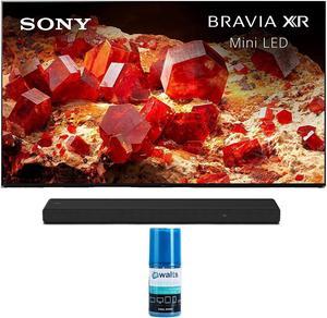 Sony XR65X93L 65 Inch 4K Mini LED Smart Google TV with PS5 Features with a Sony HTA7000 712 Channel Dolby Atmos BRAVIA Soundbar and Walts HDTV Screen Cleaner Kit 2023