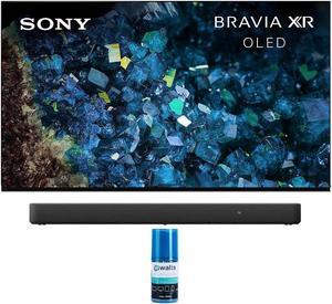Sony XR83A80L 83 Inch 4K HDR OLED Smart Google TV with PS5 Features with a Sony HT-A3000 3.1Ch Soundbar with Built-In Subwoofer and DTS Virtual:X and Walts HDTV Screen Cleaner Kit (2023)