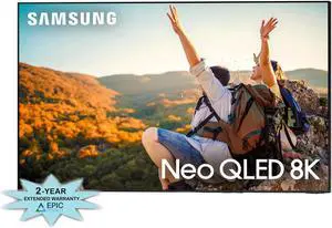 Samsung QN75QN850CFXZA 75 Inch 8K Neo QLED Smart TV with Dolby Atmos with an Additional 2 Year Coverage by Epic Protect (2023)