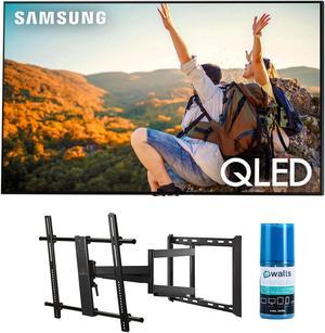 Samsung QN55Q80CDFXZA 55 Inch 4K QLED Quantum HDR Plus Smart TV with a Walts TV LargeExtra Large Full Motion Mount for 4390 Inch Compatible TVs and a Walts HDTV Screen Cleaner Kit 2023